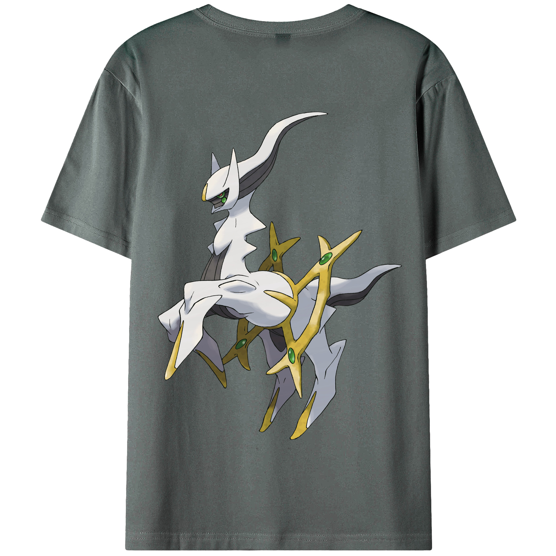（画像用） ポケットモンスター Pokémon 綿100％半袖Tシャツ（背面プリント）
